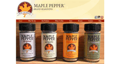 Desktop Screenshot of maplepepper.com